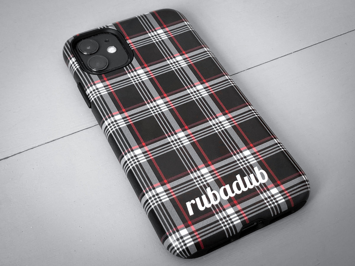 Tartan iPhone Tough Case – RUBADUB MEDIA Tartan iPhone Tough Case – RUBADUB MEDIA