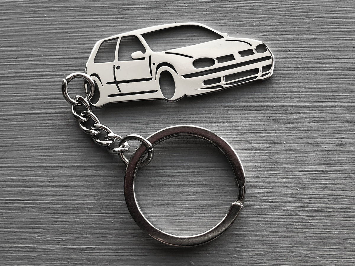 Laser Cut MK5 Golf Keychain – RUBADUB MEDIA