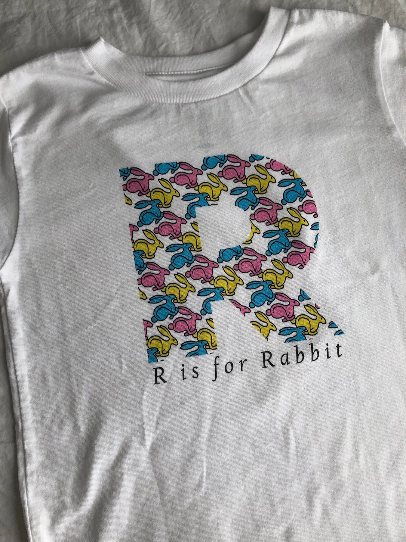 R is for Rabbit Toddler T-Shirt