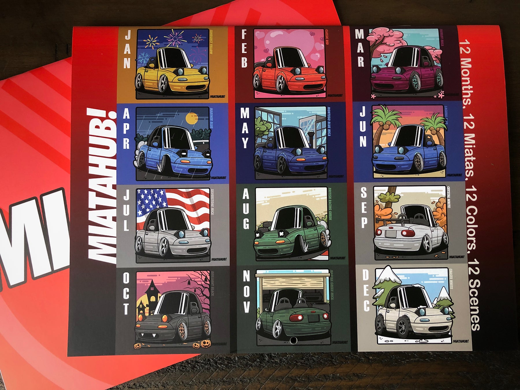 2025 MiataHub Calendar