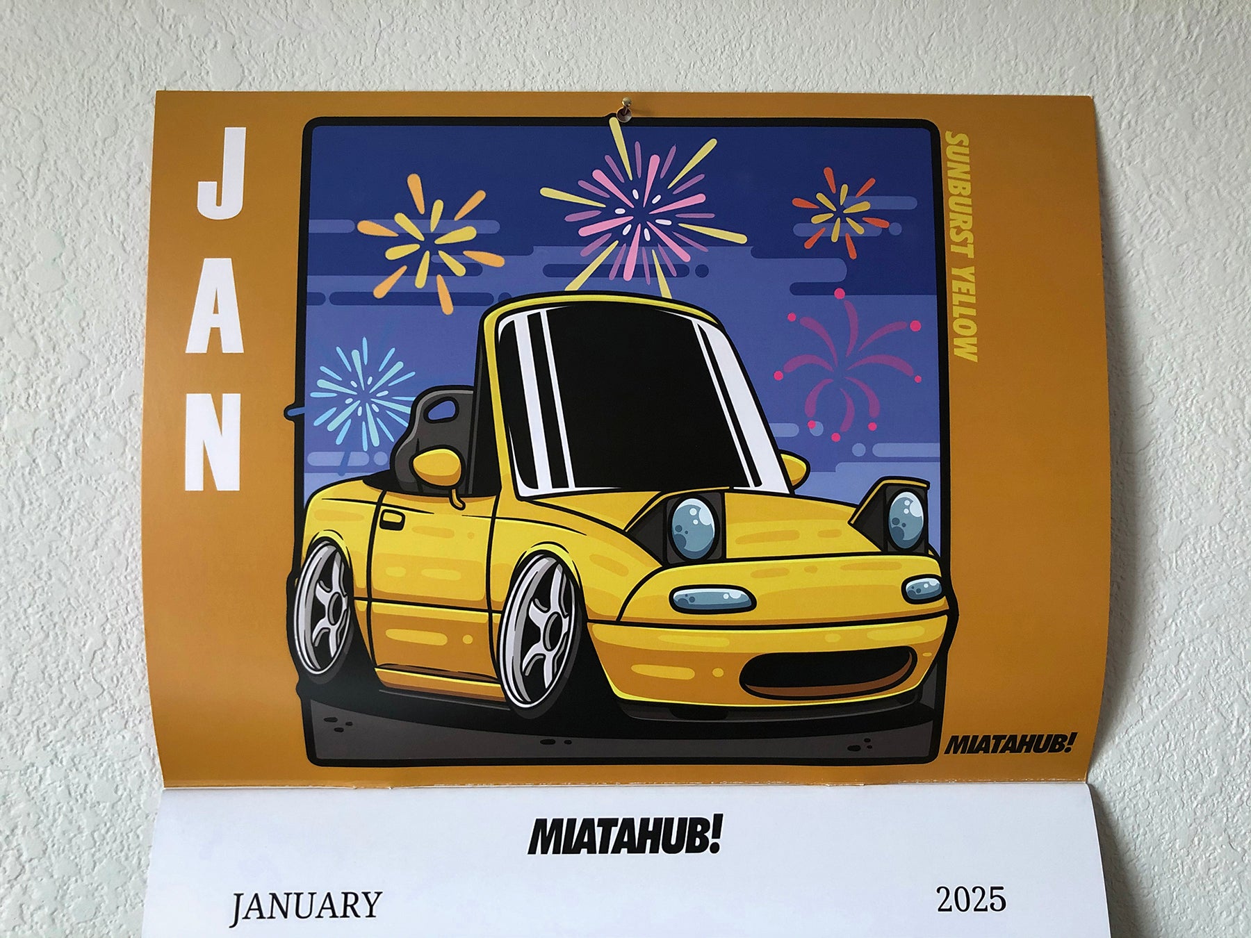 2025 MiataHub Calendar