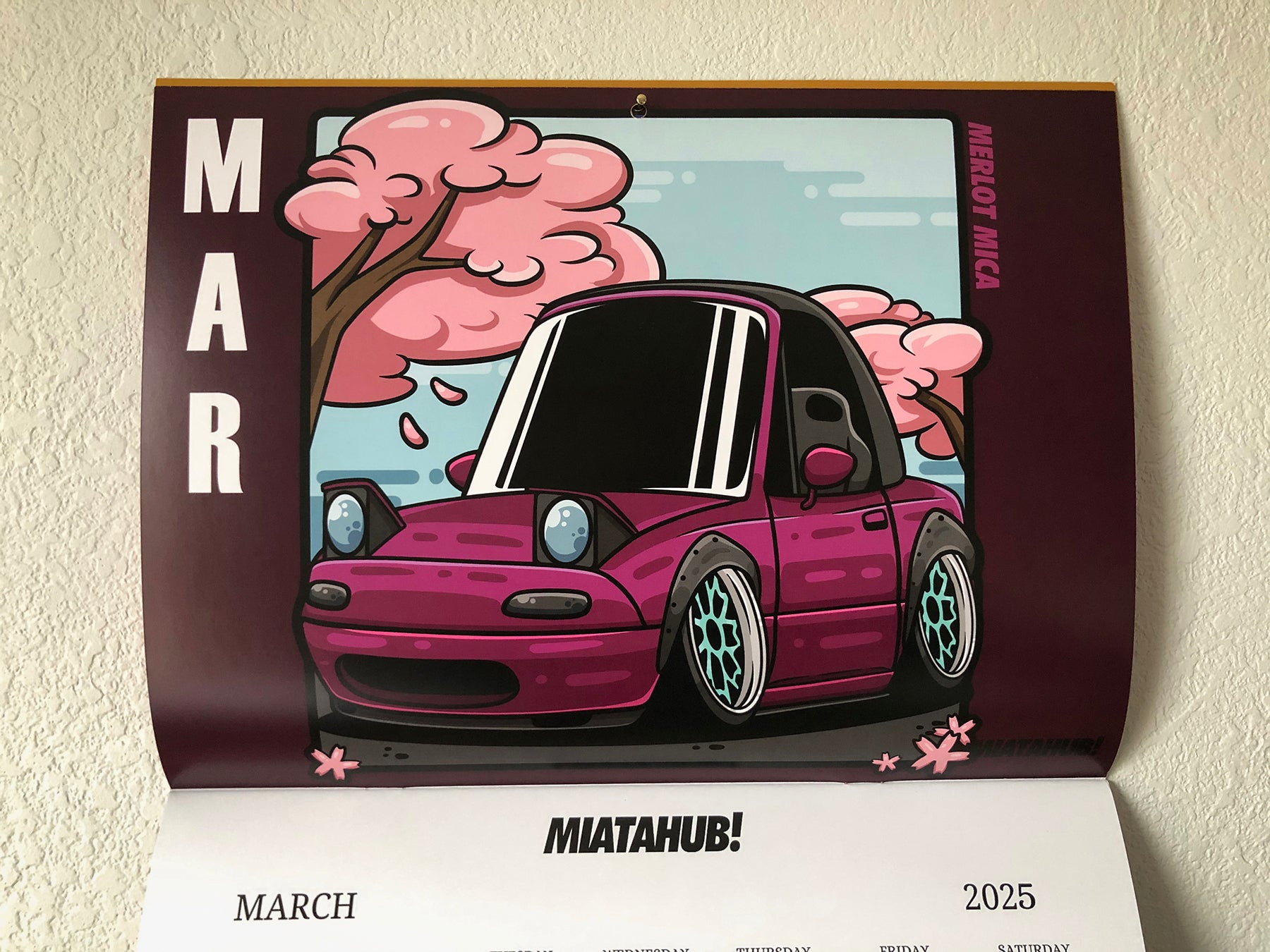 2025 MiataHub Calendar