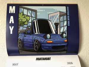 2025 MiataHub Calendar