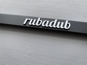 rubadub license plate frame
