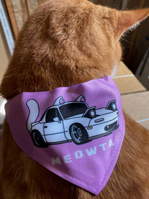 meowta cat bandana