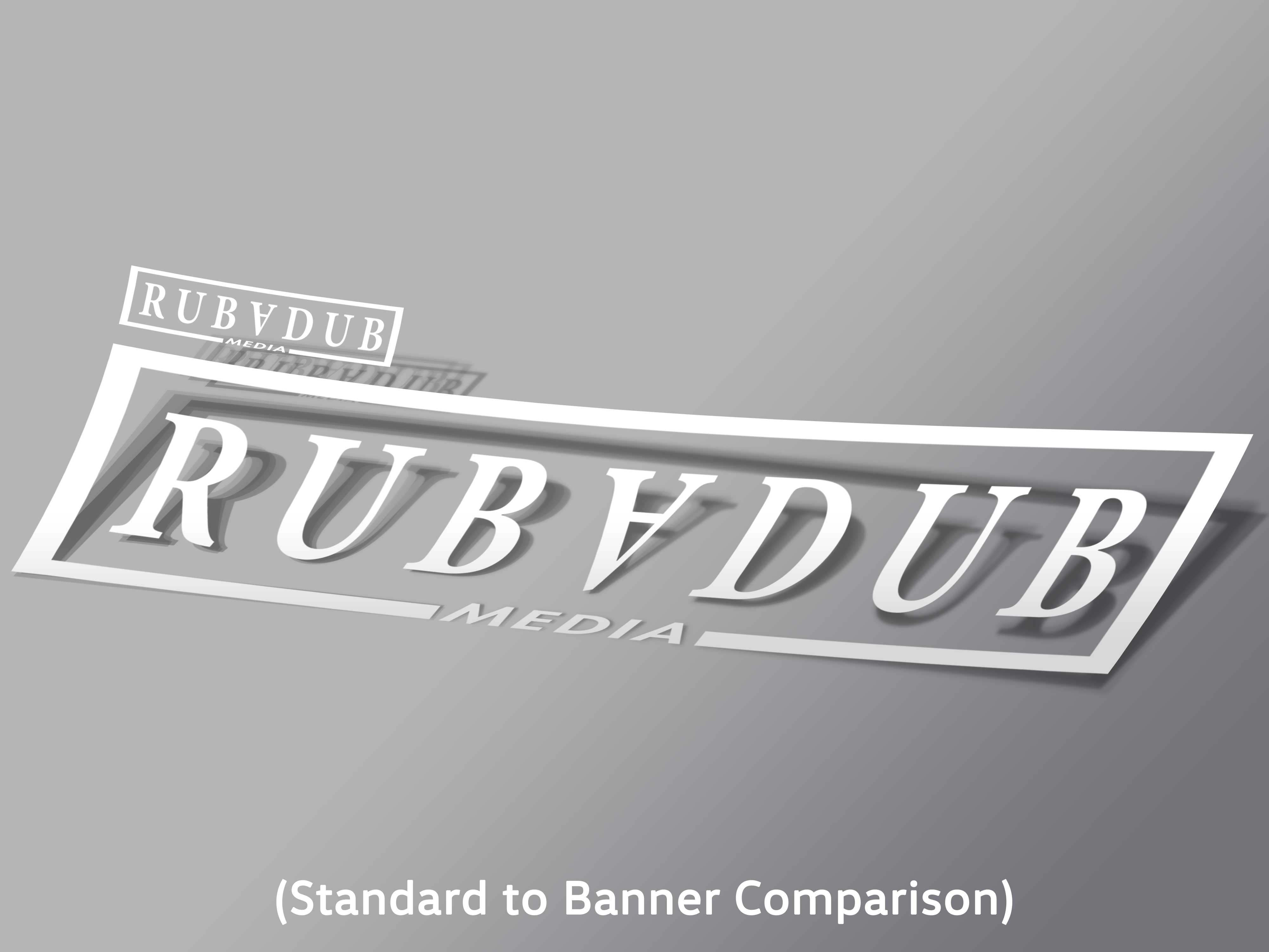 Rubvdub Design Rubadub Media Logo Decal – RUBADUB MEDIA
