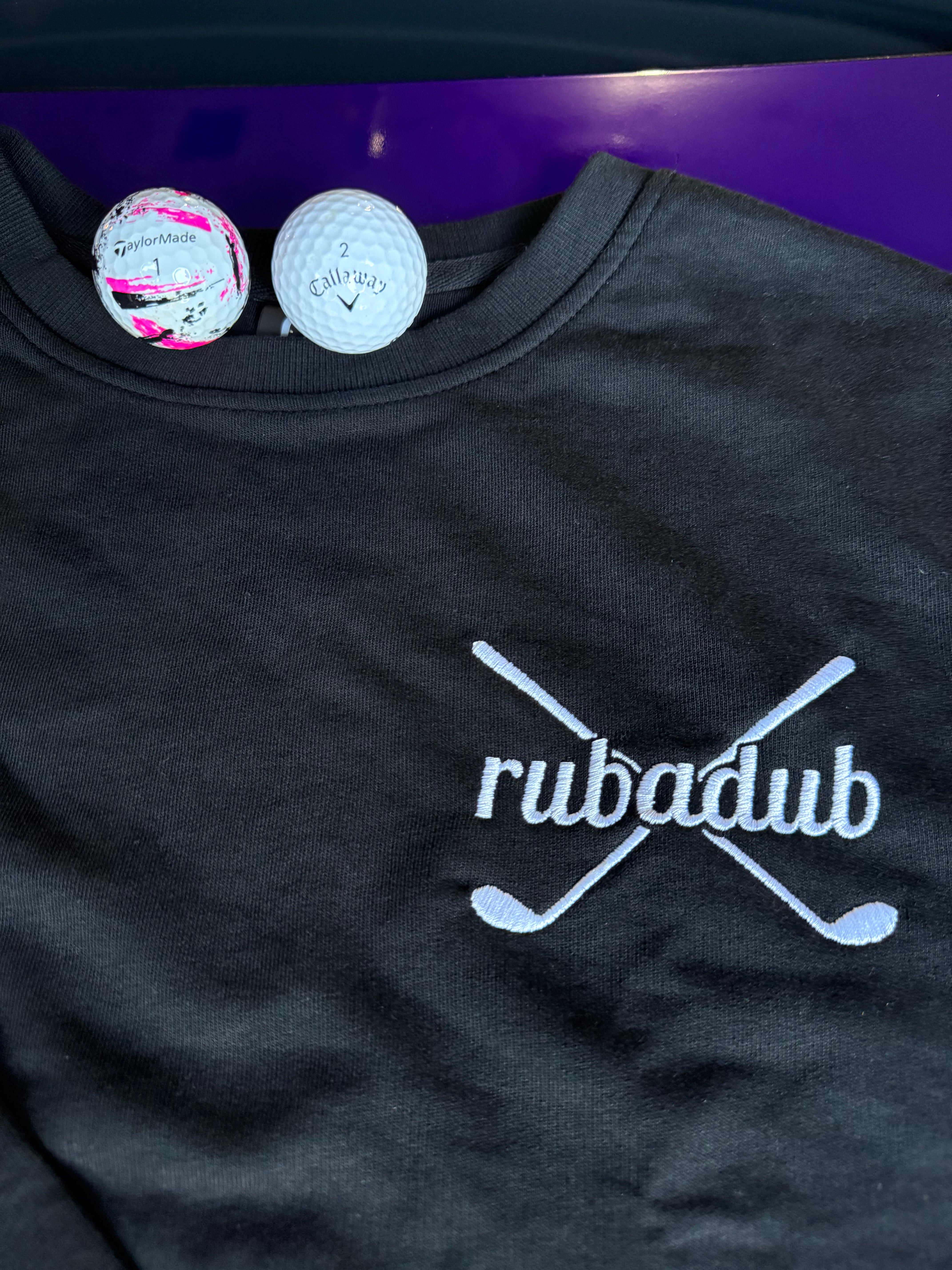 Ruabdub Golf Club Embroidered Crewneck