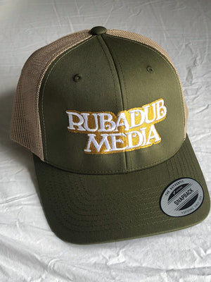 rubadub media trucker hat