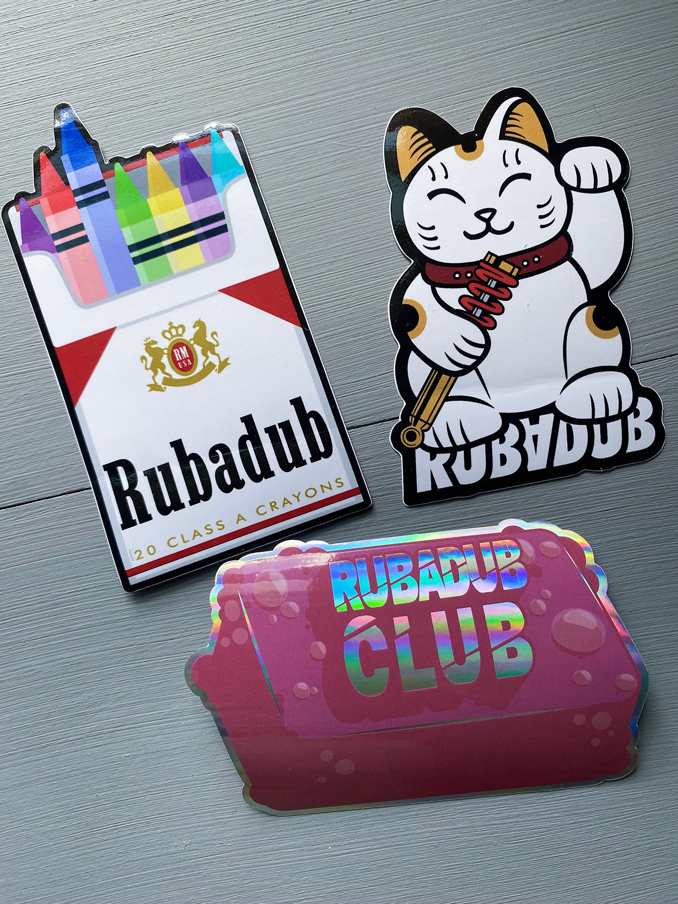 Rubvdub Design Rubadub Sticker Pack – RUBADUB MEDIA