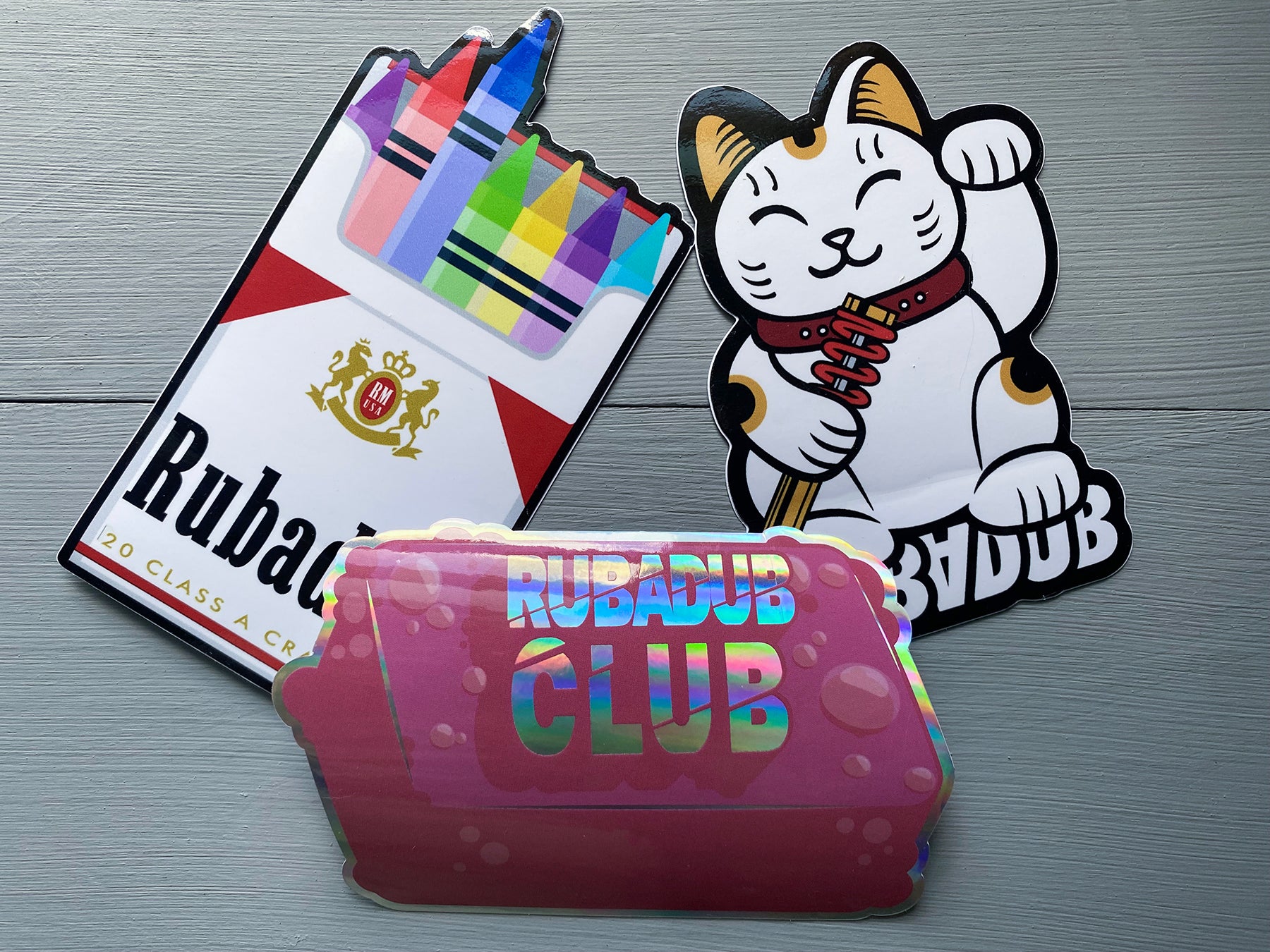 Rubvdub Design Rubadub Sticker Pack – RUBADUB MEDIA