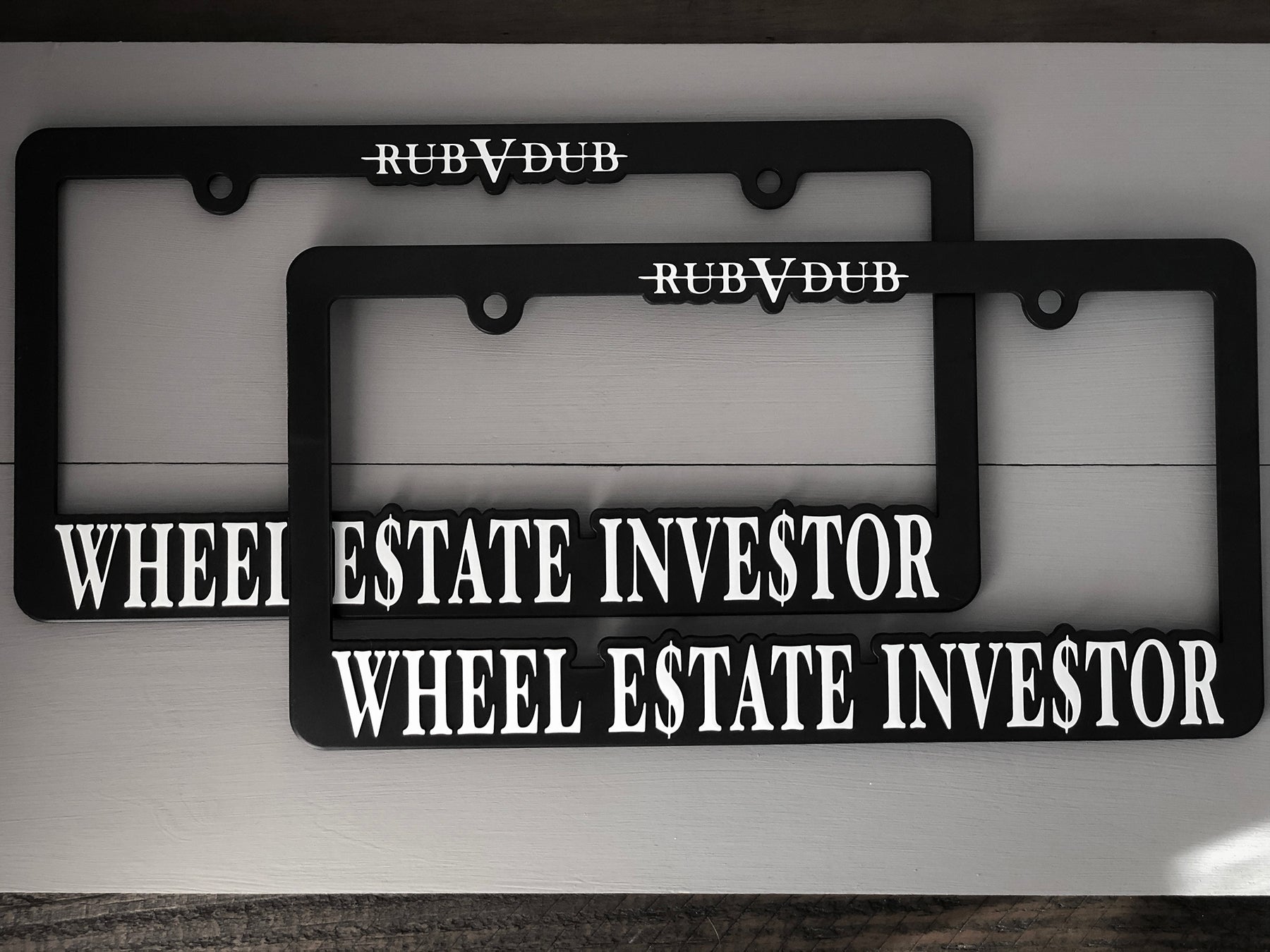 Wheel Estate Plate Frame