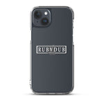 Rubadub Media Clear iPhone Case