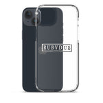 Rubadub Media Clear iPhone Case