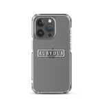 Rubadub Media Clear iPhone Case