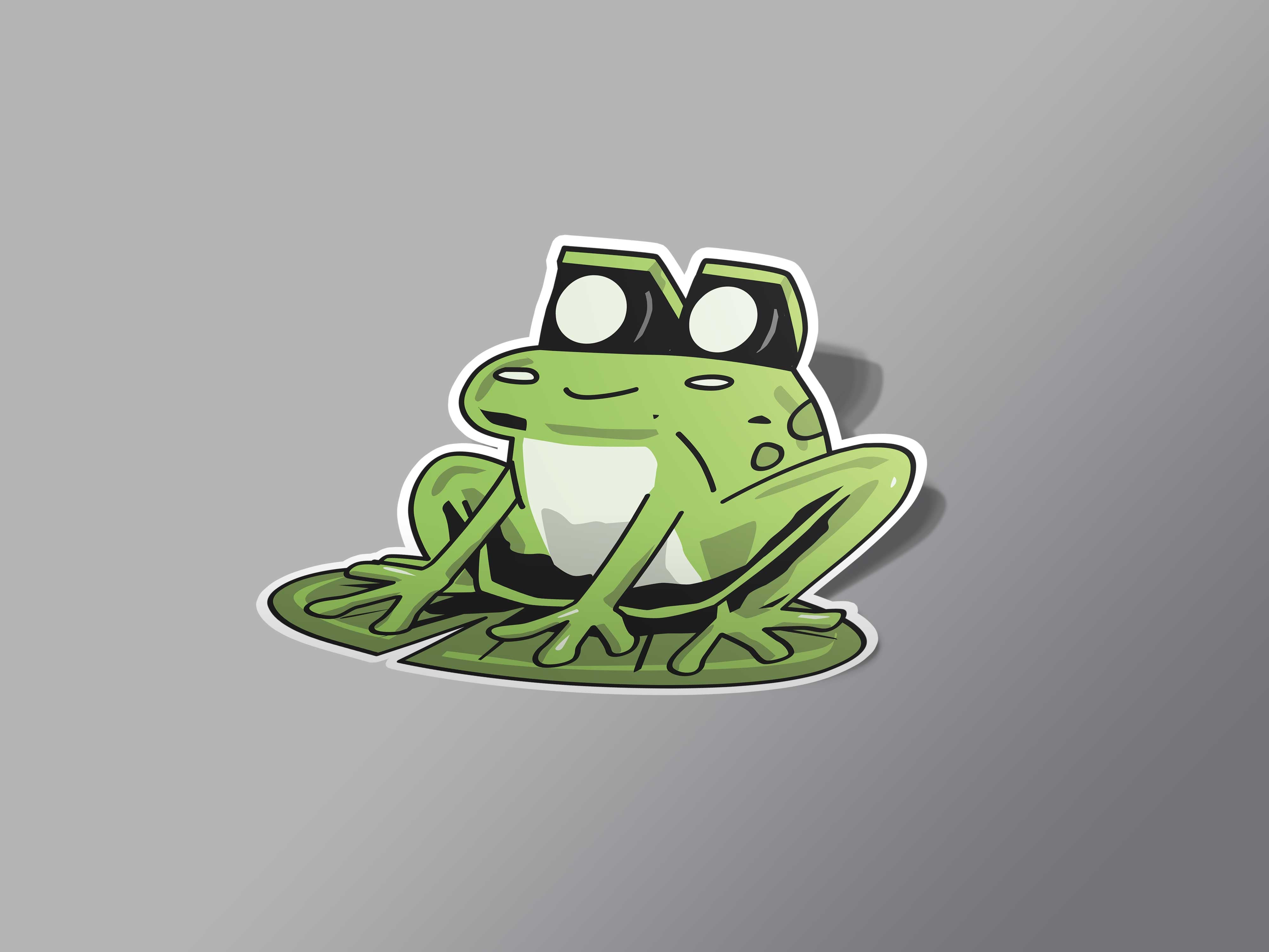 Miata Frog Sticker – RUBADUB MEDIA