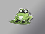 Miata Frog Sticker