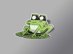 Miata Frog Sticker