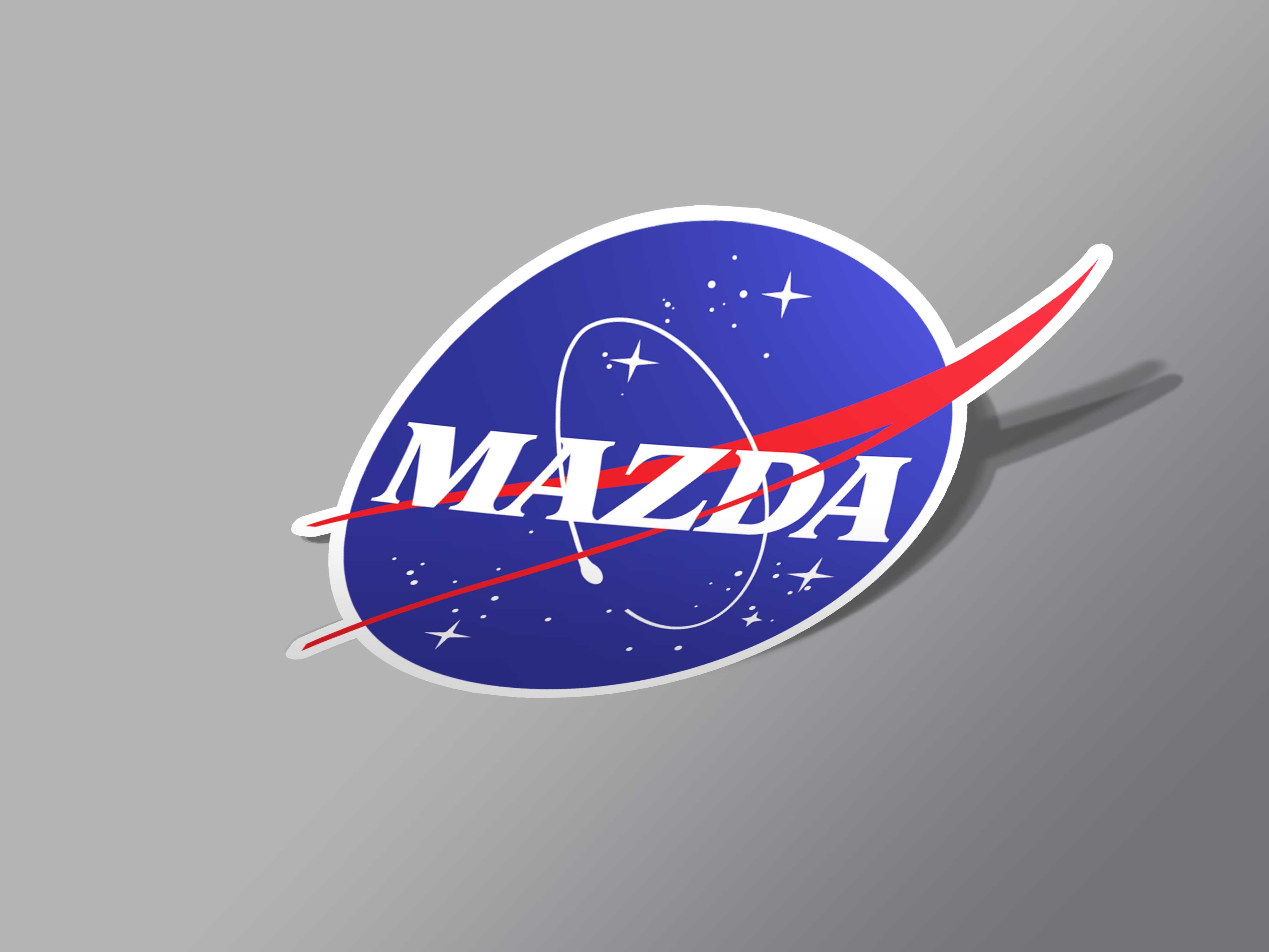 Mazda Space Sticker