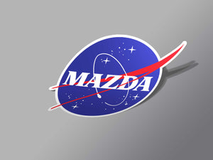 Mazda Space Sticker