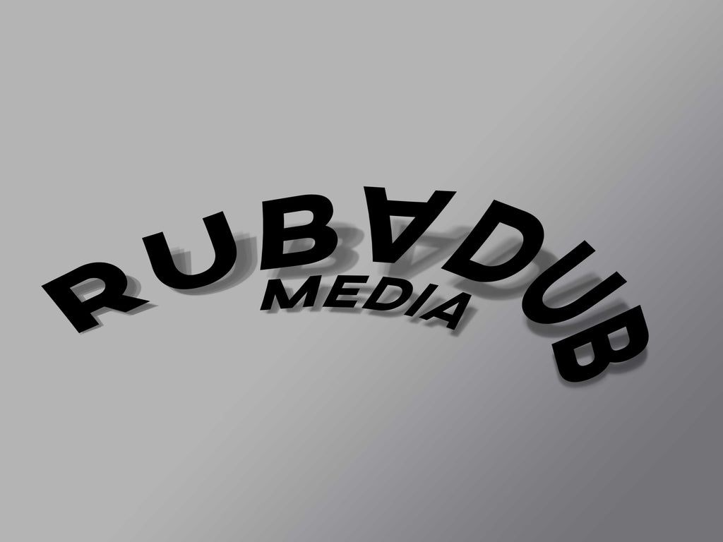 RUBADUB Media Arched Decal – RUBADUB MEDIA