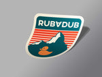 Rubvdub Adventure Sticker