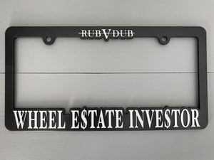 Wheel Estate Plate Frame