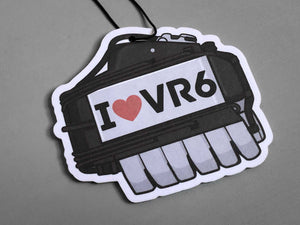 I Love VR6 Air Freshener