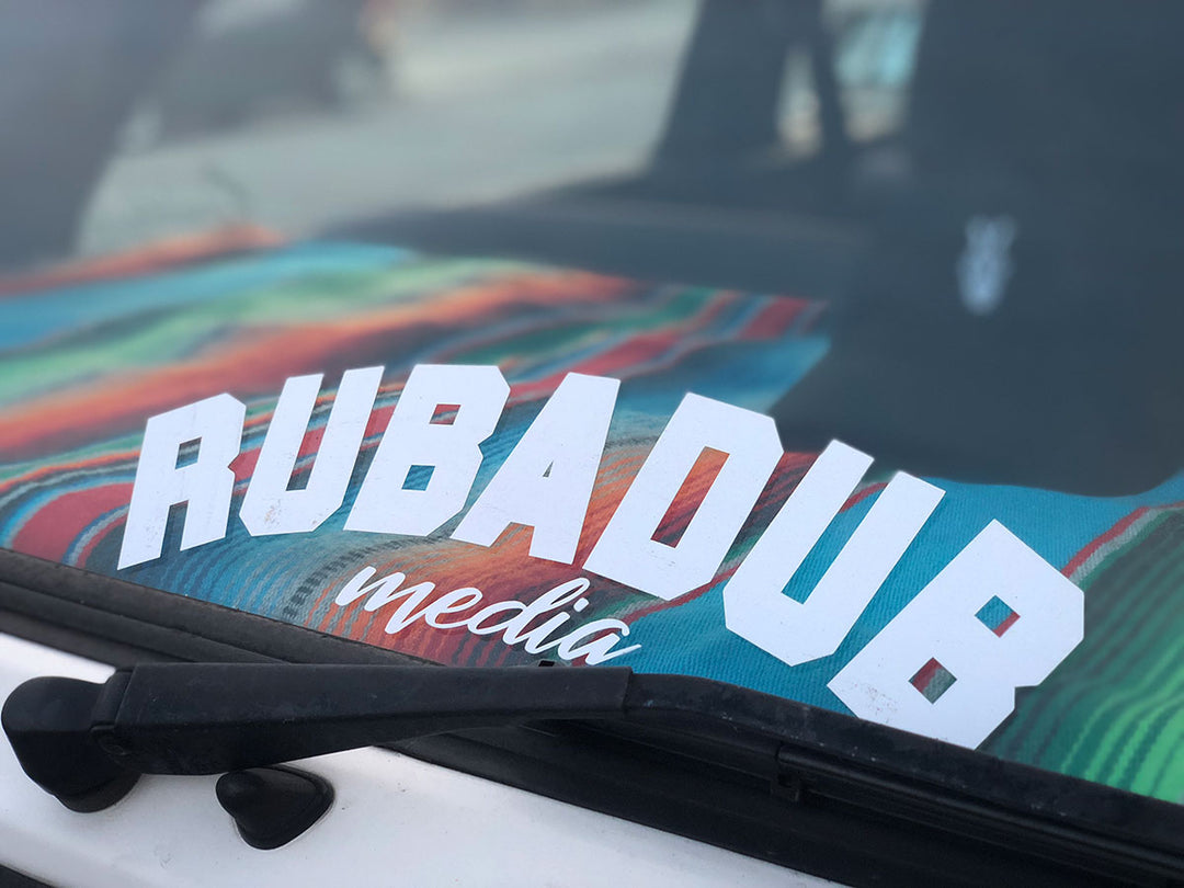RUBADUB Media Arched Decal – RUBADUB MEDIA