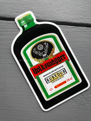 Volkswagger Bottle Sticker