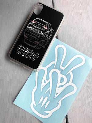 VW Hands Decal