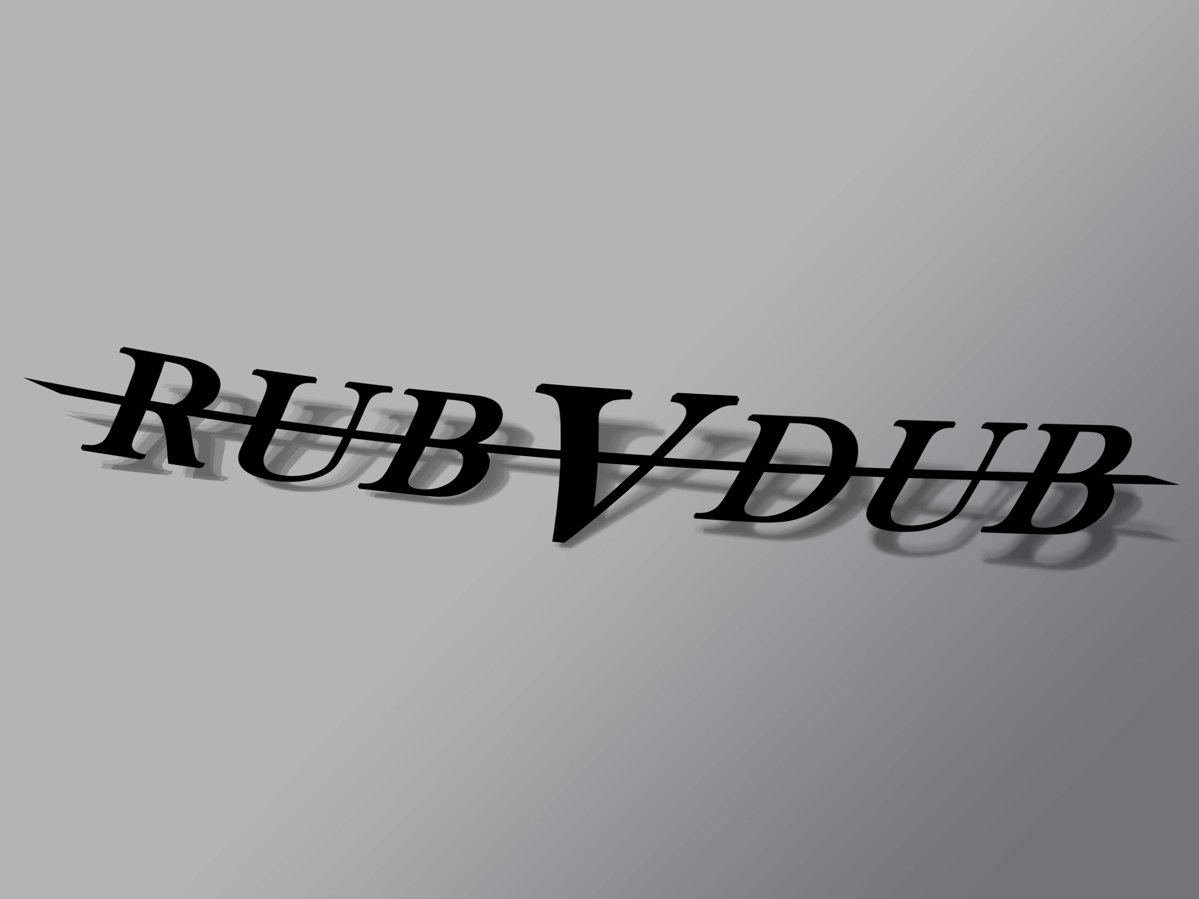 RUBVDUB Lower Banner