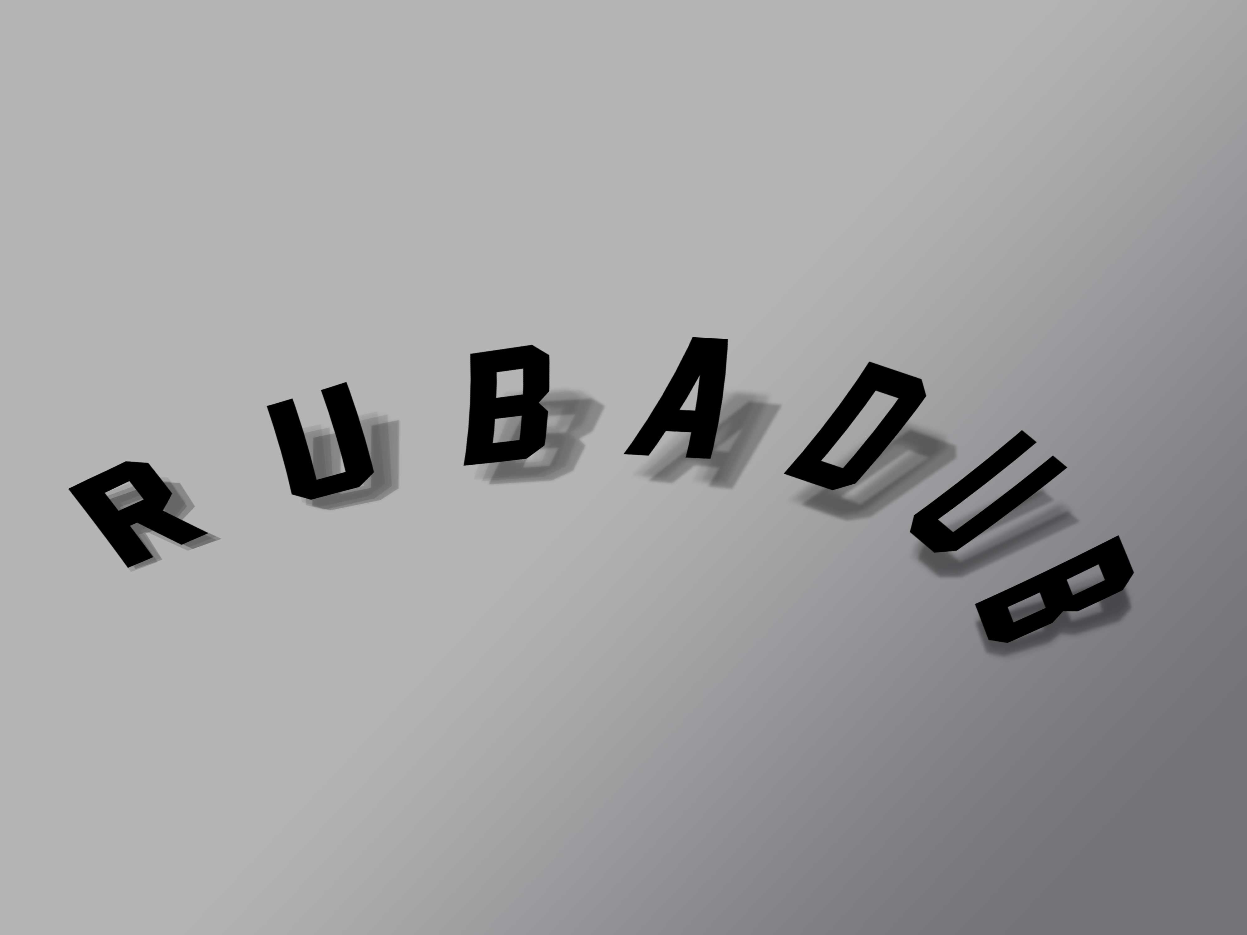 Rubvdub Design Rubadub Basic Arch Decal – RUBADUB MEDIA