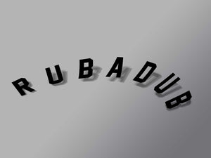 rubadub arch decal black