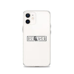 Rubadub Media Clear iPhone Case