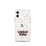 Harlekin Sprinkles Clear iPhone Case