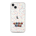 Harlekin Sprinkles Clear iPhone Case