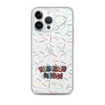 Harlekin Sprinkles Clear iPhone Case