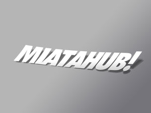 MIATAHUB! Decal