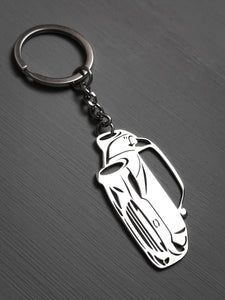 nd miata roadster keychain metal keyring