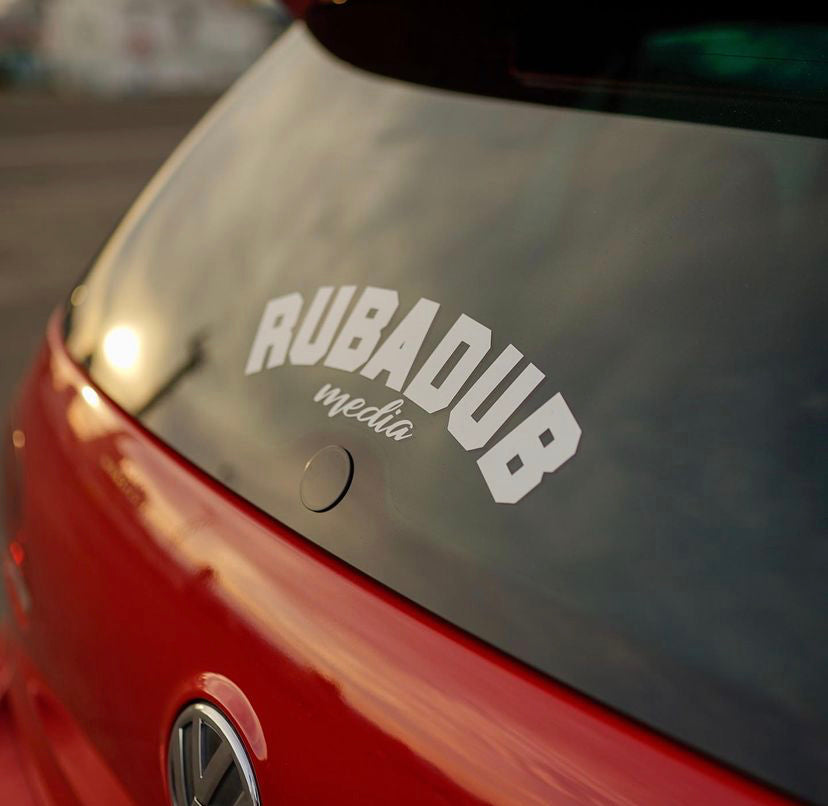 RUBADUB Media Arched Decal – RUBADUB MEDIA
