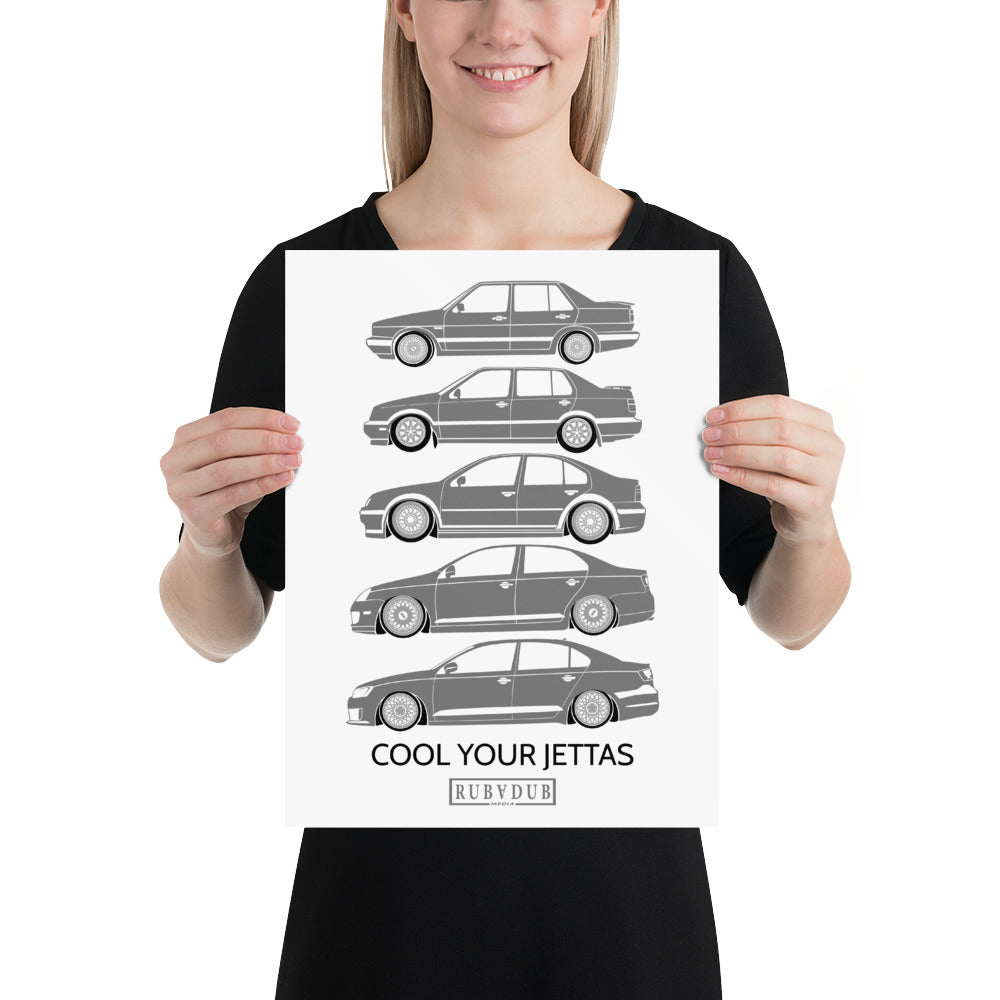 Cool your Jettas Poster