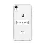 Rubadub Media Clear iPhone Case