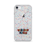 Harlekin Sprinkles Clear iPhone Case