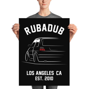 RUBADUB LA Poster