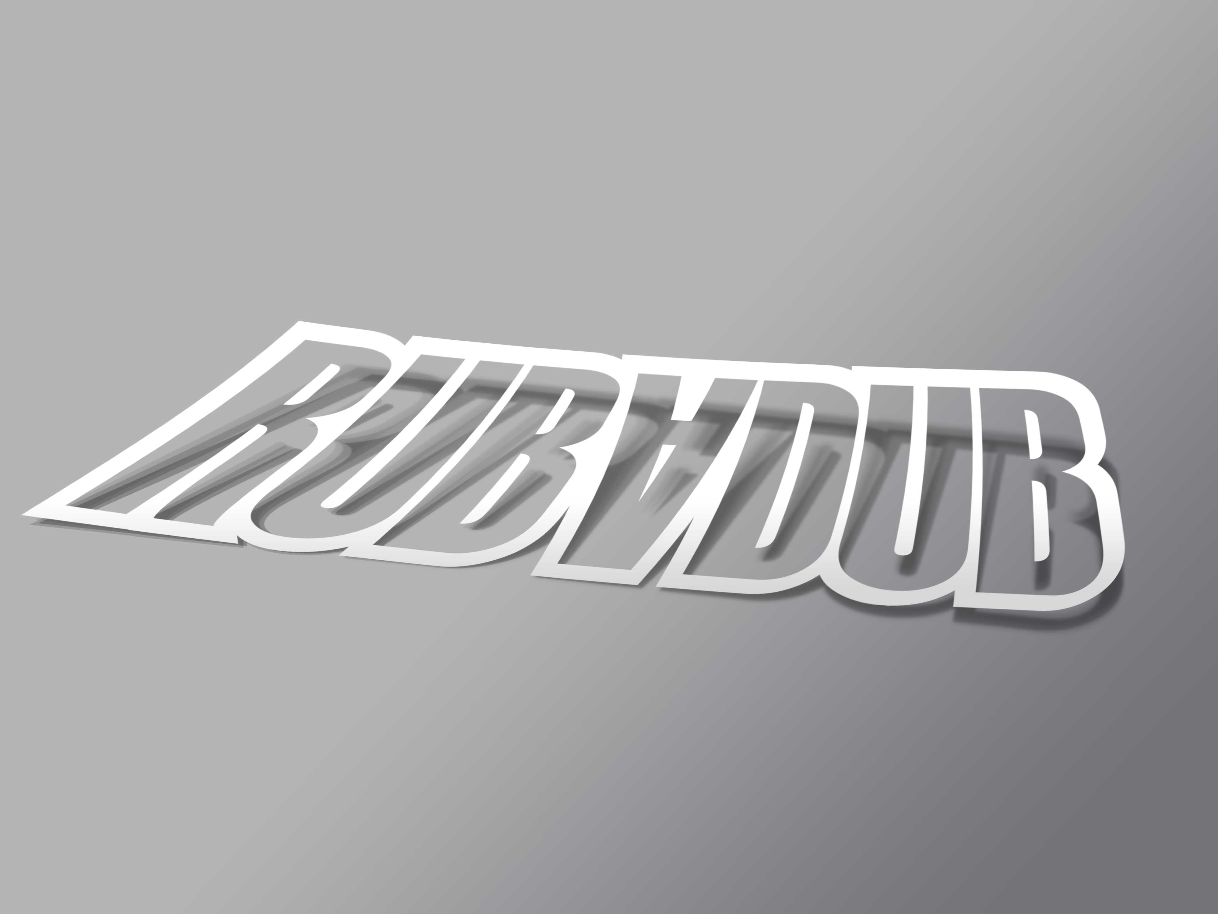 Rubvdub Design Rubvdub Perspective Decal – RUBADUB MEDIA