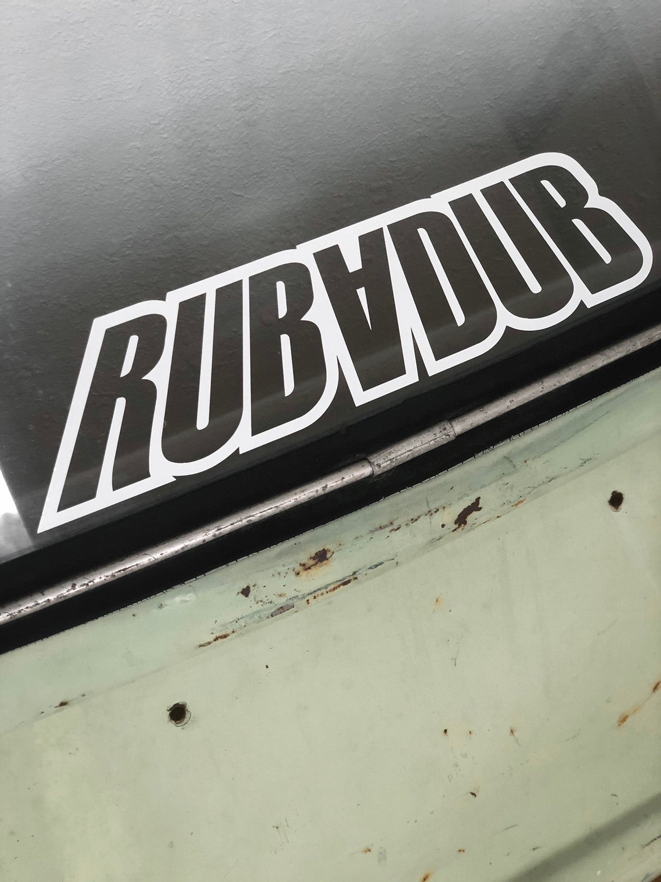 Rubvdub Perspective Decal – RUBADUB MEDIA