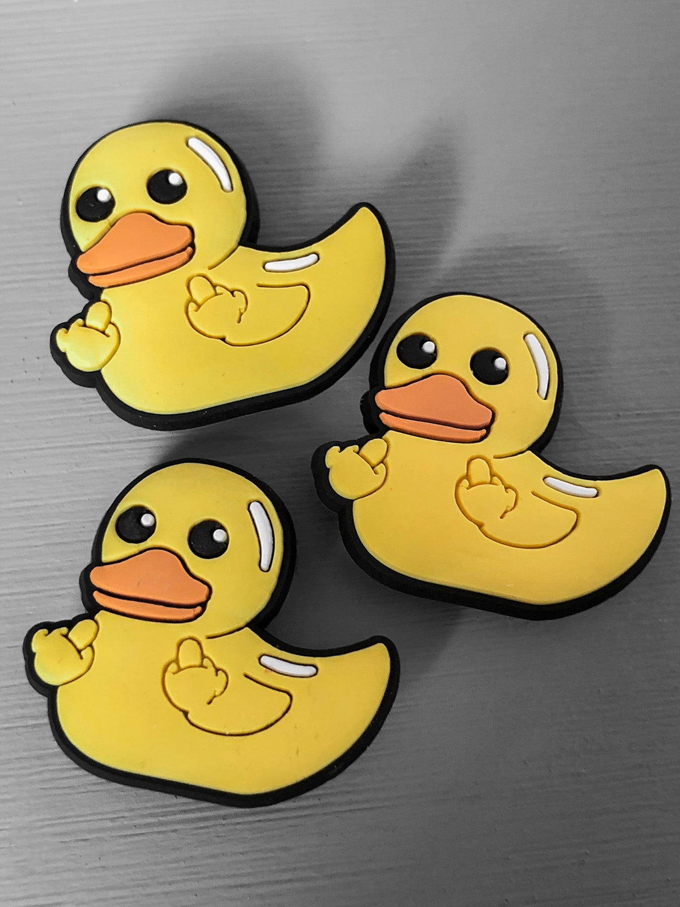 rubber duck croc charms