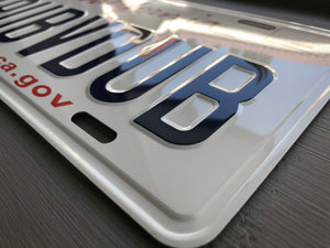 custom California license plate  for sale