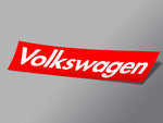 Volkswagen Box Logo Decal